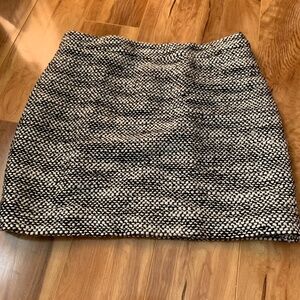 J crew tweed mini skirt
